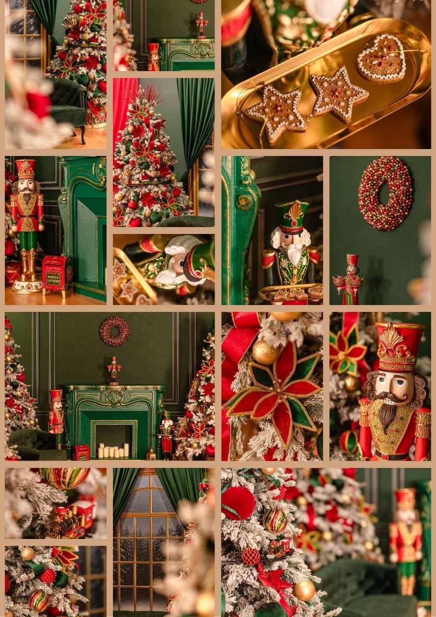 Sedinta foto de Craciun 2025 - Decor Royal Emerald Christmas